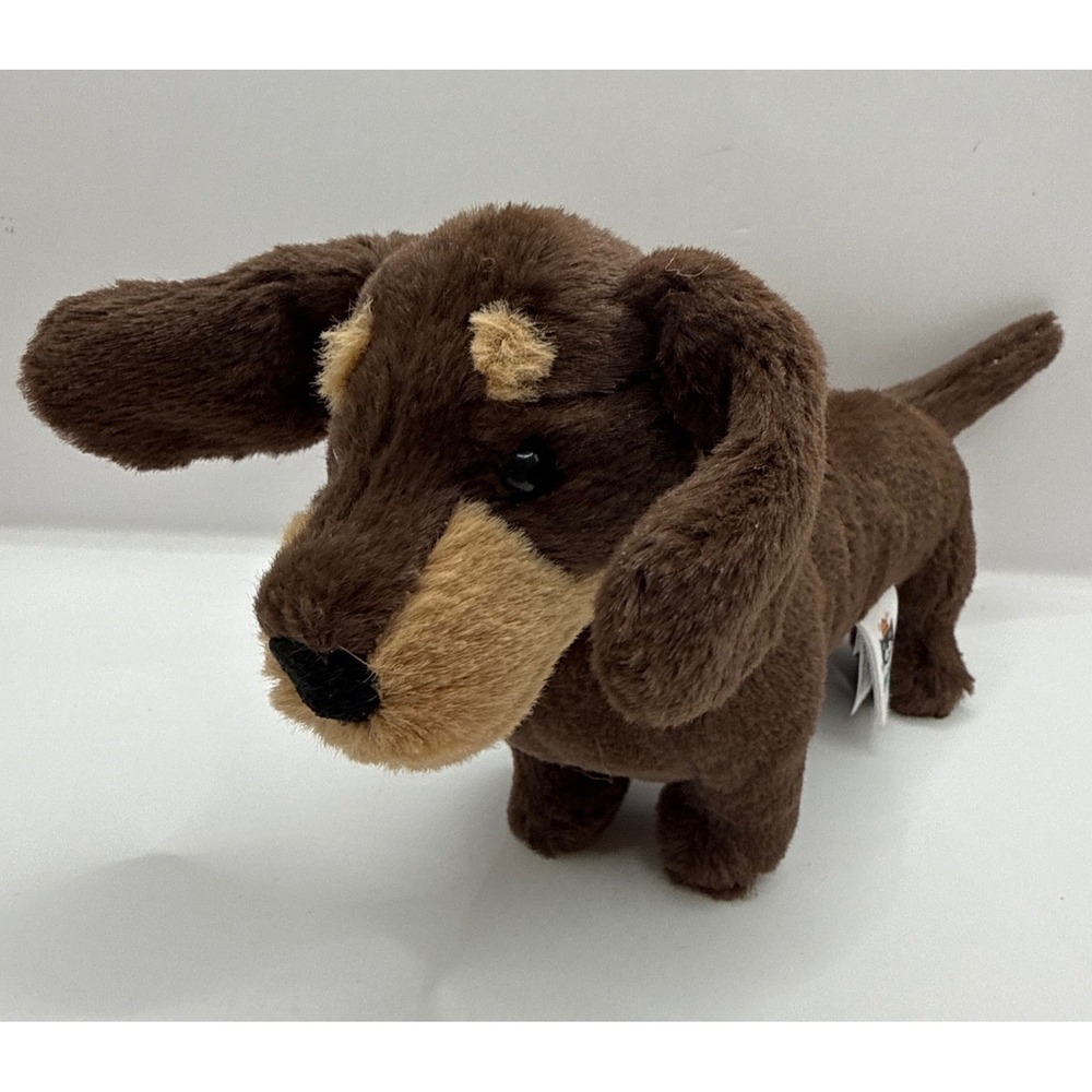 Jellycat London Otto Sausage Dog Brown Dachshund Plush Stuffed JCINC5549SH